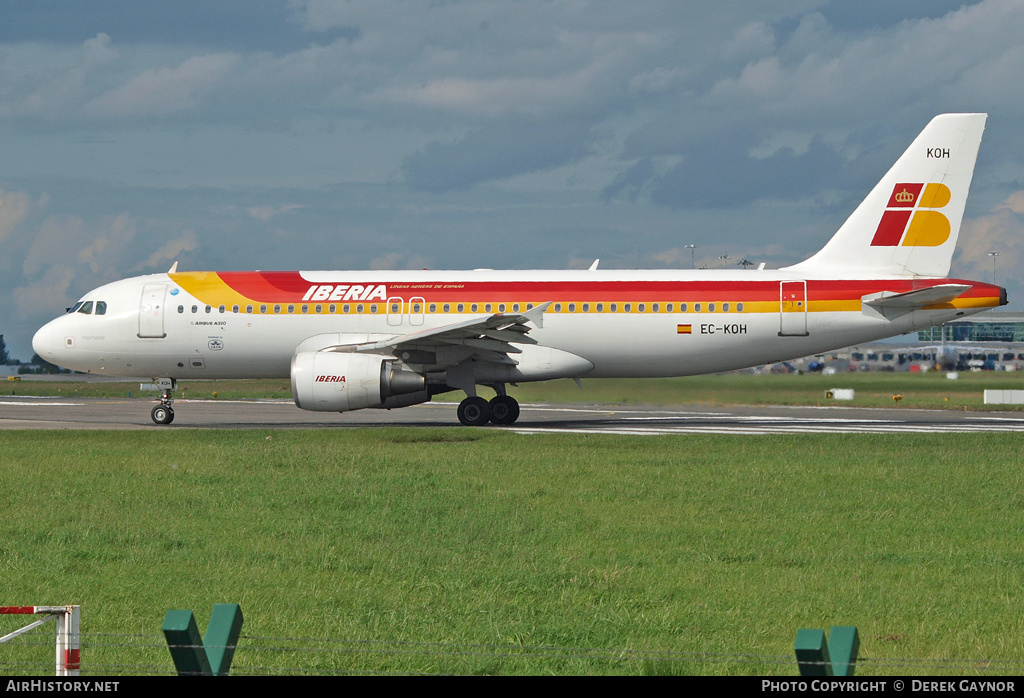 Aircraft Photo of EC-KOH | Airbus A320-214 | Iberia | AirHistory.net #211192