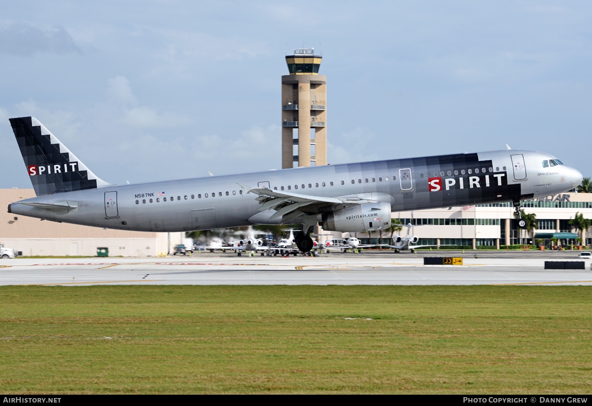 Aircraft Photo of N587NK | Airbus A321-231 | Spirit Airlines | AirHistory.net #211221