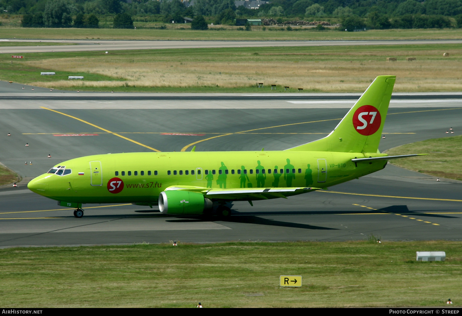 Aircraft Photo of VP-BTD | Boeing 737-522 | S7 Airlines | AirHistory.net #211255