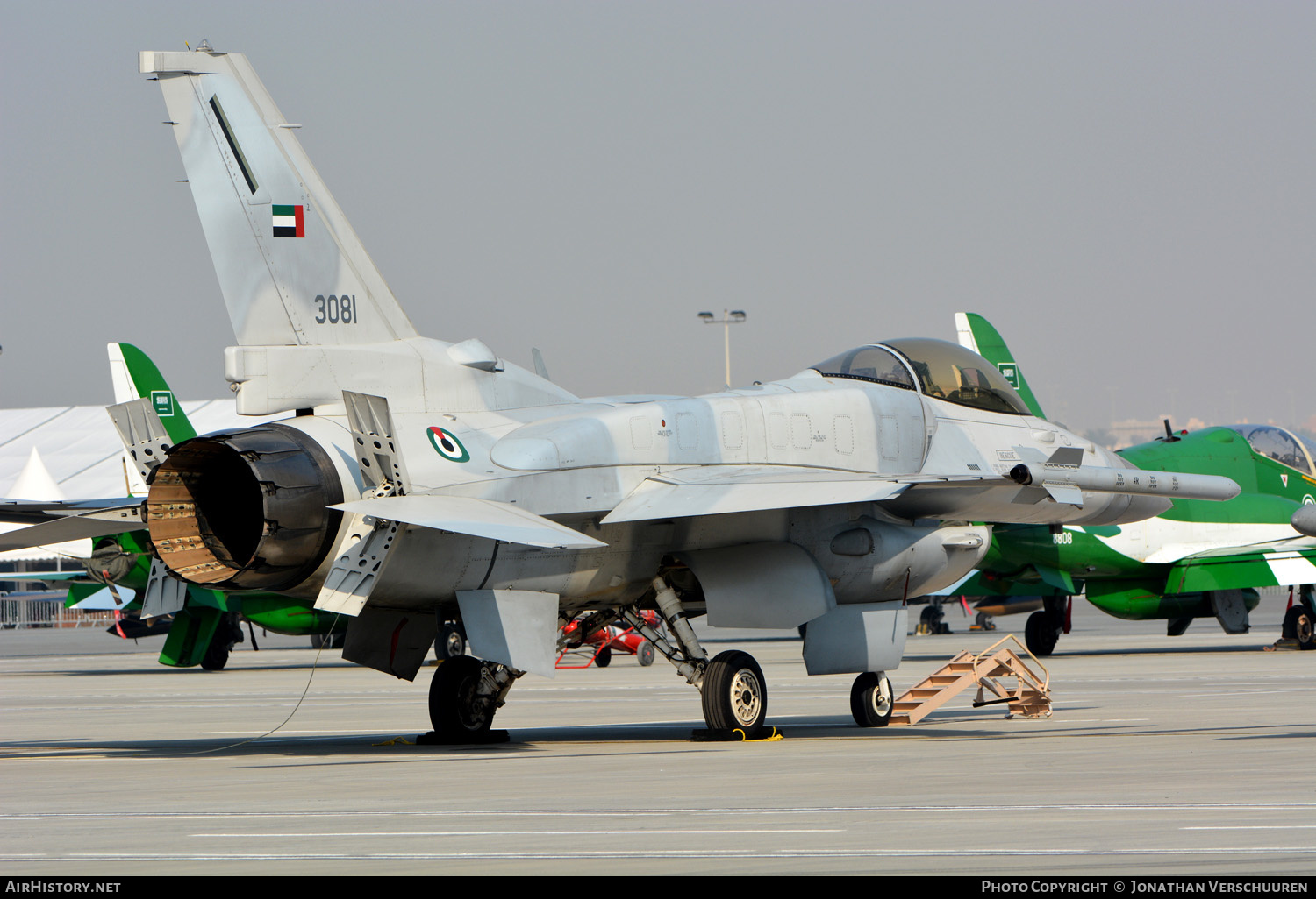 Aircraft Photo of 3081 | Lockheed Martin F-16E Fighting Falcon | United Arab Emirates - Air Force | AirHistory.net #211256
