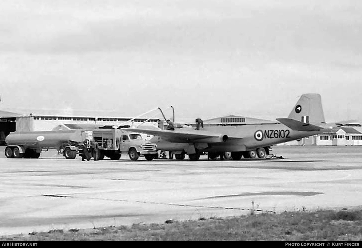 Aircraft Photo of NZ6102 | English Electric Canberra B(I) Mk12 | New Zealand - Air Force | AirHistory.net #211293