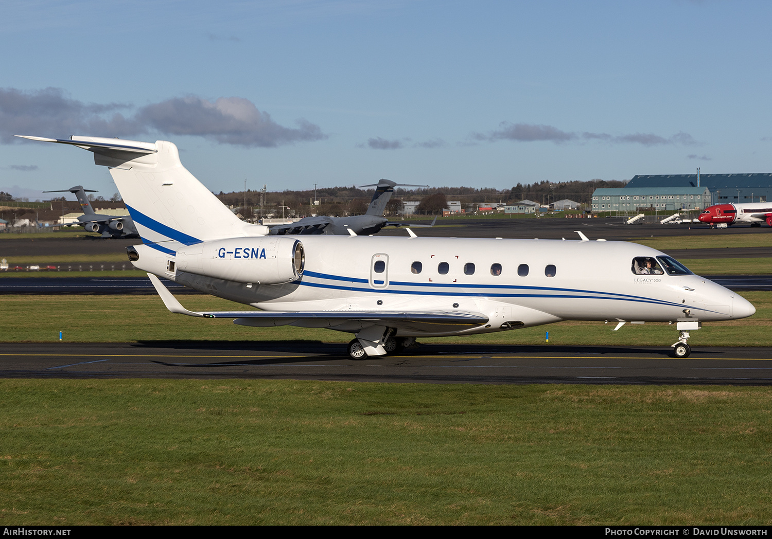 Aircraft Photo of G-ESNA | Embraer EMB-550 Legacy 500 | AirHistory.net #211320