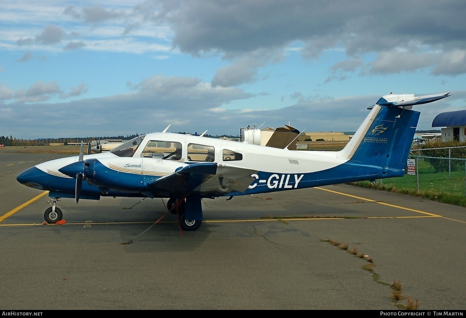 Aircraft Photo of C-GILY | Piper PA-44-180 Seminole | Cooking Lake Aviation Academy | AirHistory.net #211353