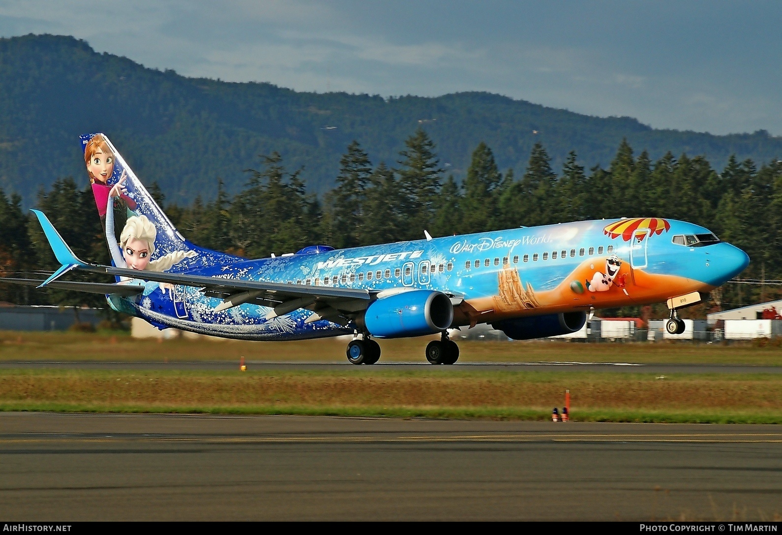 Aircraft Photo of C-GWSV | Boeing 737-8CT | WestJet | AirHistory.net #211358