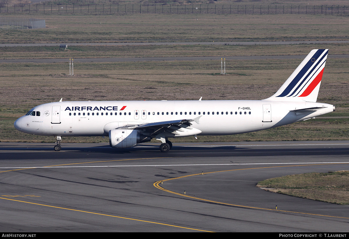 Aircraft Photo of F-GHQL | Airbus A320-211 | Air France | AirHistory.net #211365