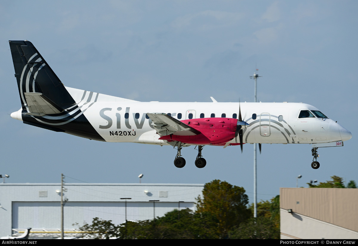 Aircraft Photo of N420XJ | Saab 340B/Plus | Silver Airways | AirHistory.net #211373