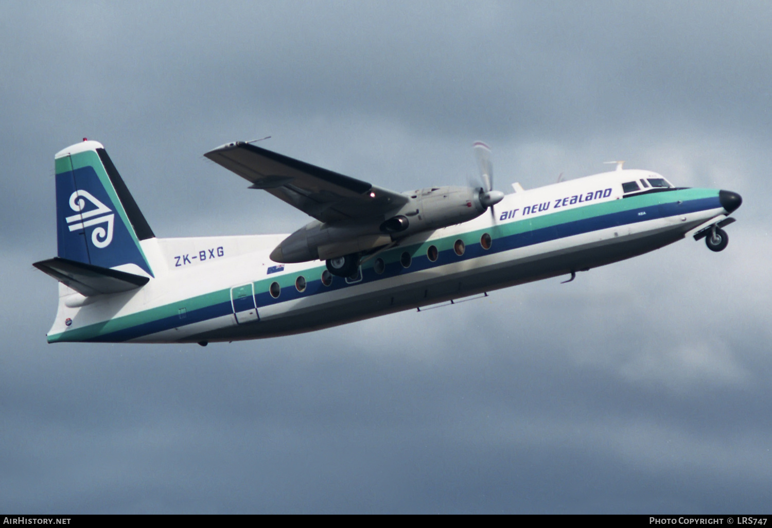 Aircraft Photo of ZK-BXG | Fokker F27-100 Friendship | Air New Zealand | AirHistory.net #211382