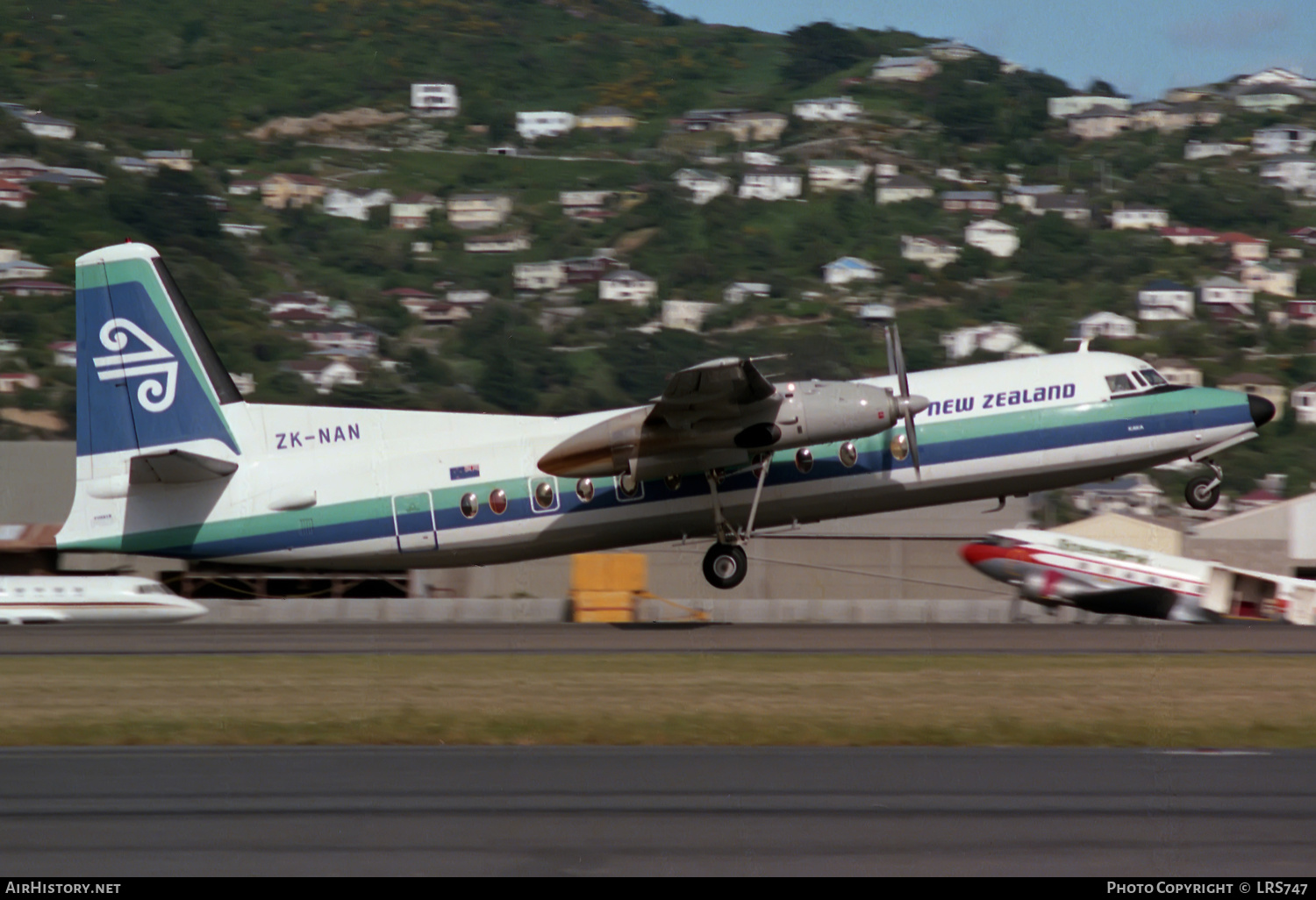 Aircraft Photo of ZK-NAN | Fokker F27-500 Friendship | Air New Zealand | AirHistory.net #211383