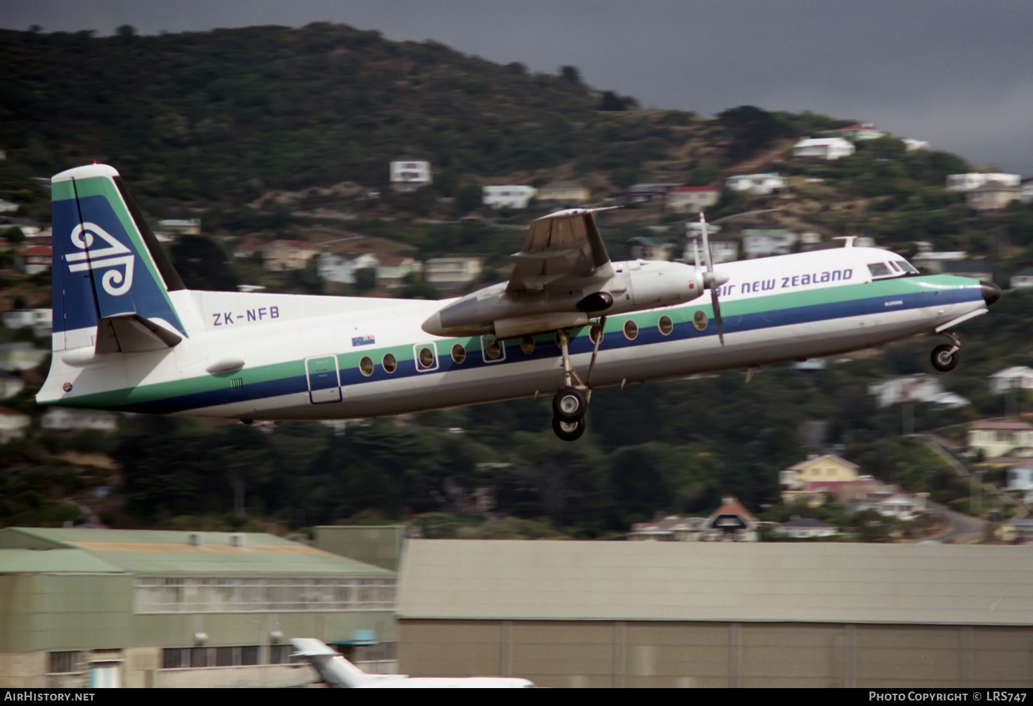 Aircraft Photo of ZK-NFB | Fokker F27-500F Friendship | Air New Zealand | AirHistory.net #211391