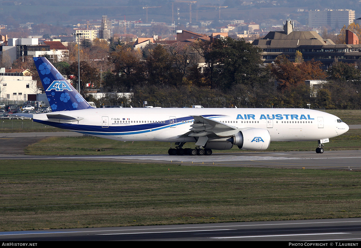 Aircraft Photo of F-OLRA | Boeing 777-29M/LR | Air Austral | AirHistory.net #211394