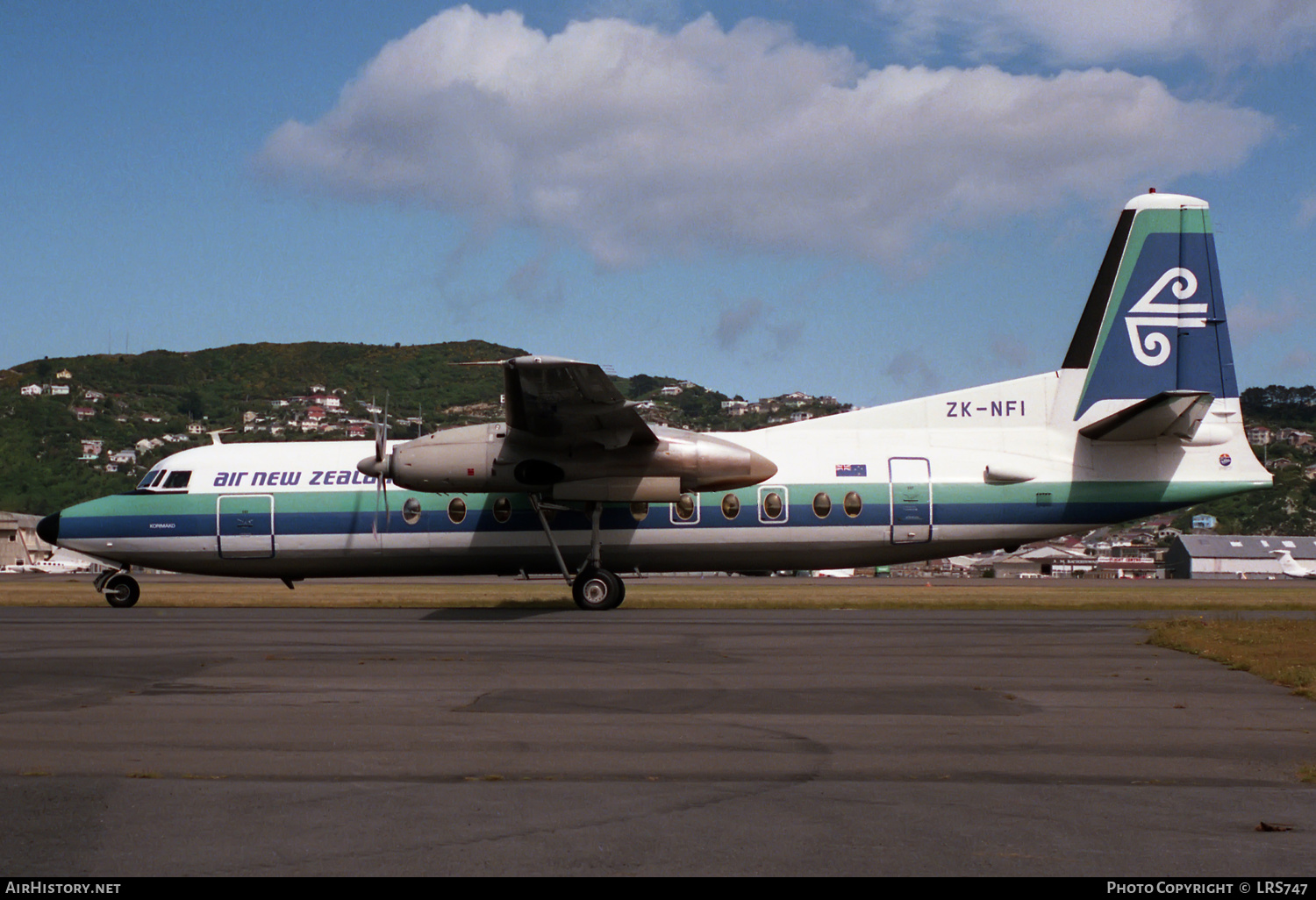 Aircraft Photo of ZK-NFI | Fokker F27-500F Friendship | Air New Zealand | AirHistory.net #211405
