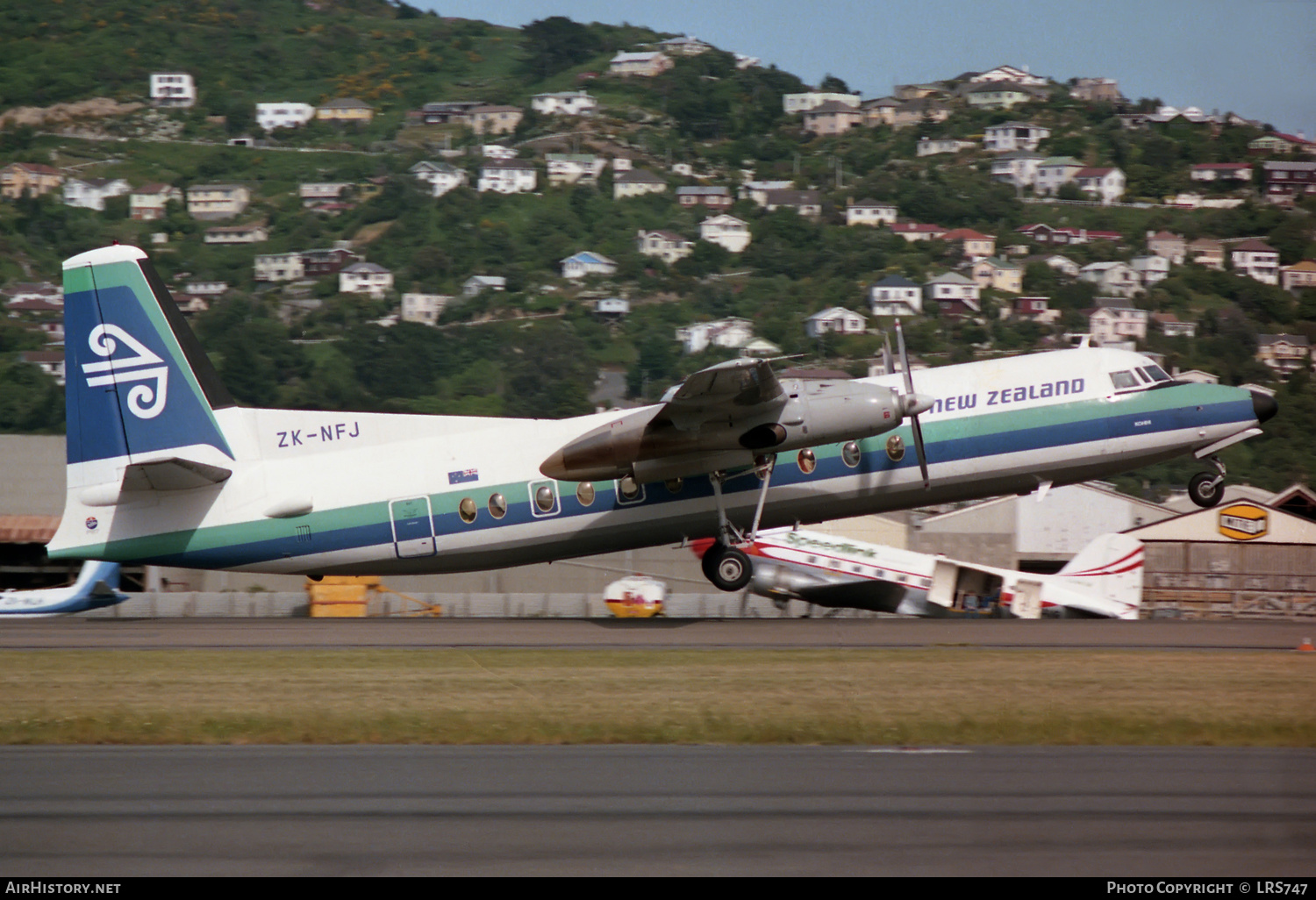 Aircraft Photo of ZK-NFJ | Fokker F27-500F Friendship | Air New Zealand | AirHistory.net #211410
