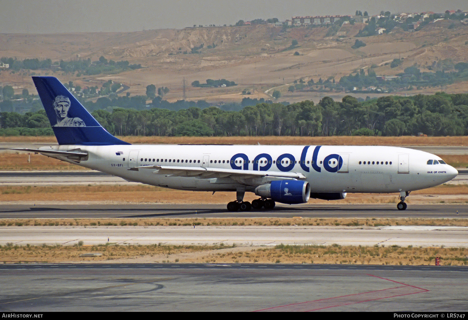 Aircraft Photo of SX-BFI | Airbus A300B4-203 | Apollo Airlines | AirHistory.net #211425