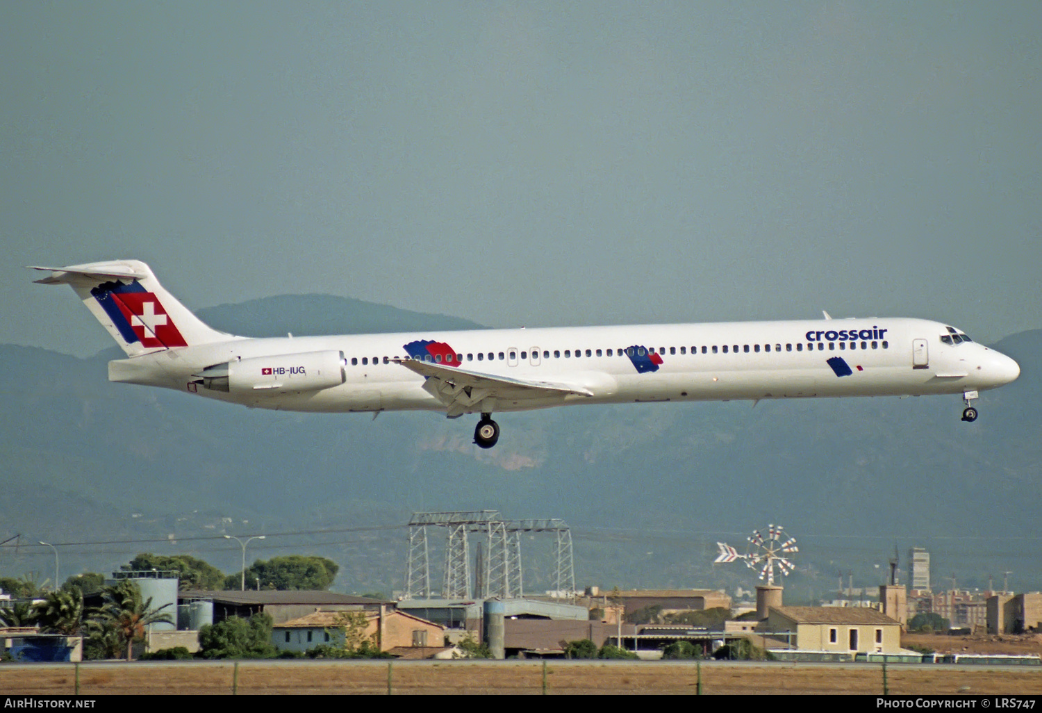 Aircraft Photo of HB-IUG | McDonnell Douglas MD-81 (DC-9-81) | Crossair | AirHistory.net #211428