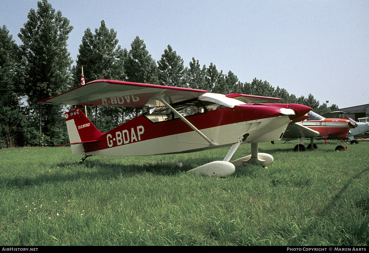 Aircraft Photo of G-BDAP | Wittman W-8 Tailwind | AirHistory.net #211429