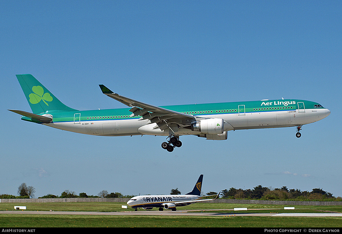 Aircraft Photo of EI-EDY | Airbus A330-302 | Aer Lingus | AirHistory.net #211448