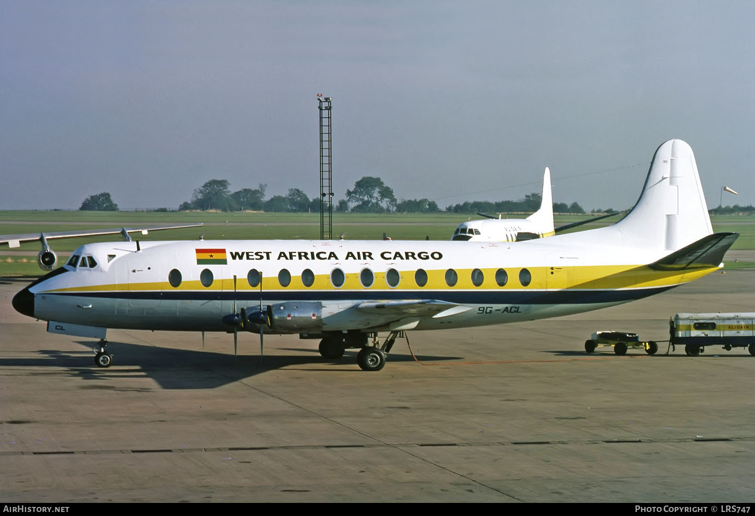 Aircraft Photo of 9G-ACL | Vickers 814 Viscount | West Africa Air Cargo | AirHistory.net #211461
