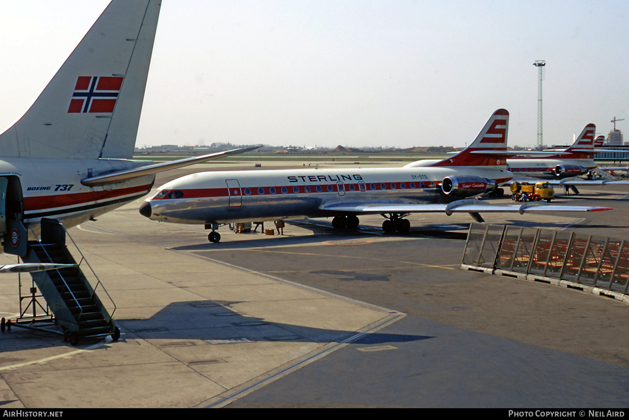 Aircraft Photo of OY-STD | Sud SE-210 Caravelle 10B3 Super B | Sterling Airways | AirHistory.net #211483