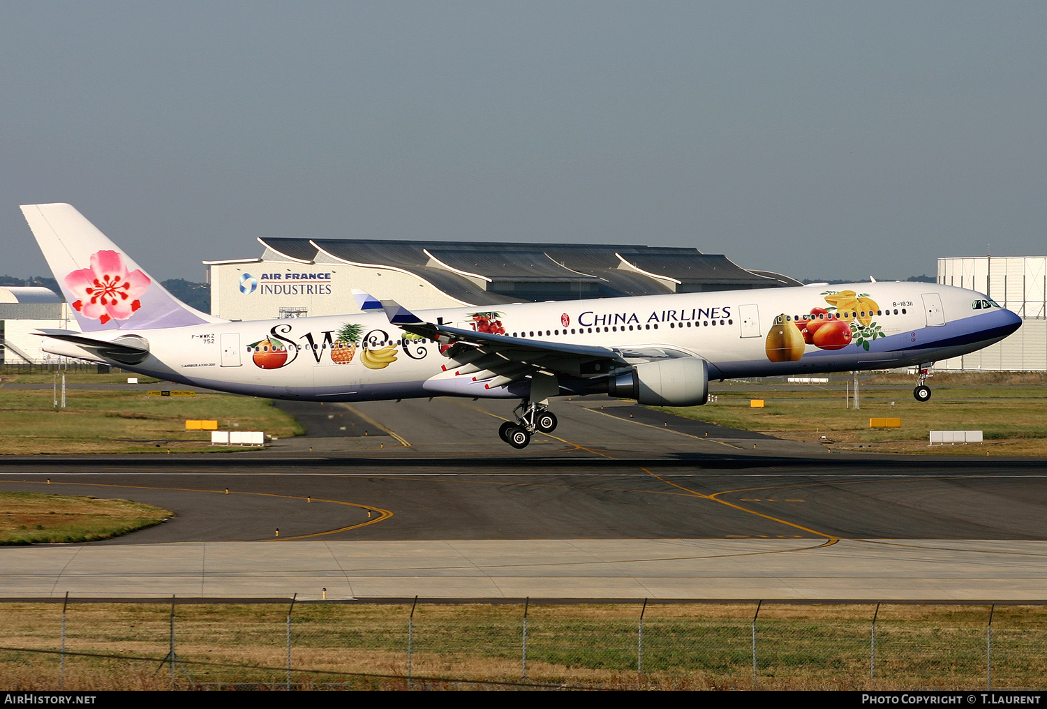 Aircraft Photo of F-WWKZ | Airbus A330-302 | China Airlines | AirHistory.net #211492