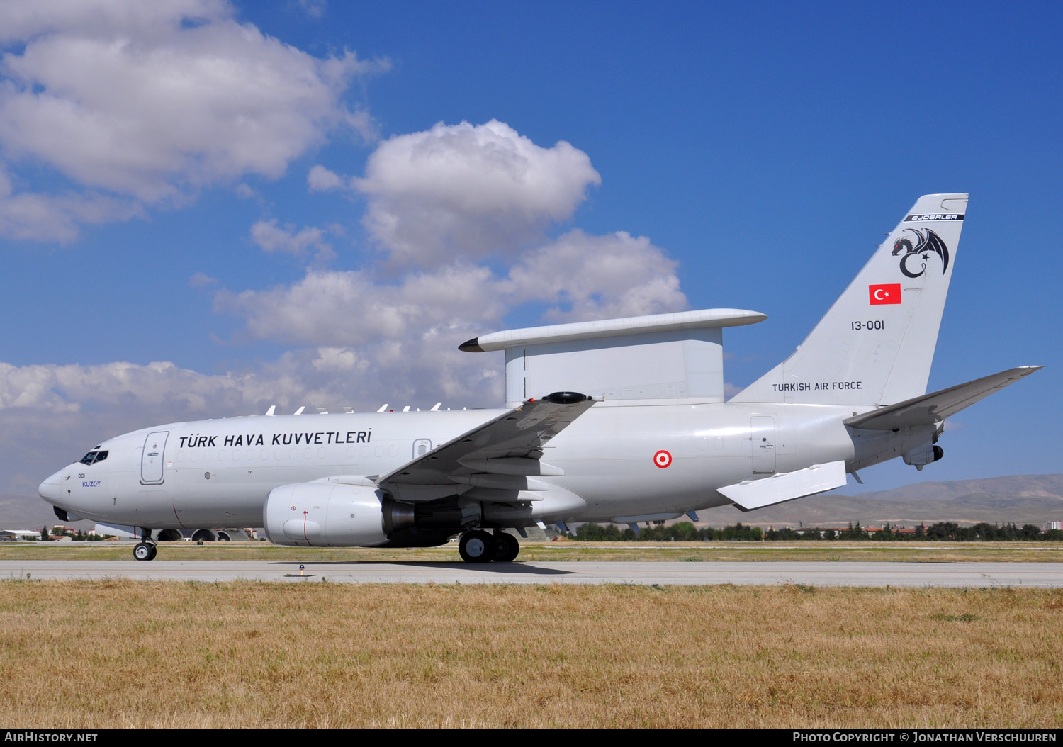 Aircraft Photo of 13-001 | Boeing E-7T Wedgetail | Turkey - Air Force | AirHistory.net #211498