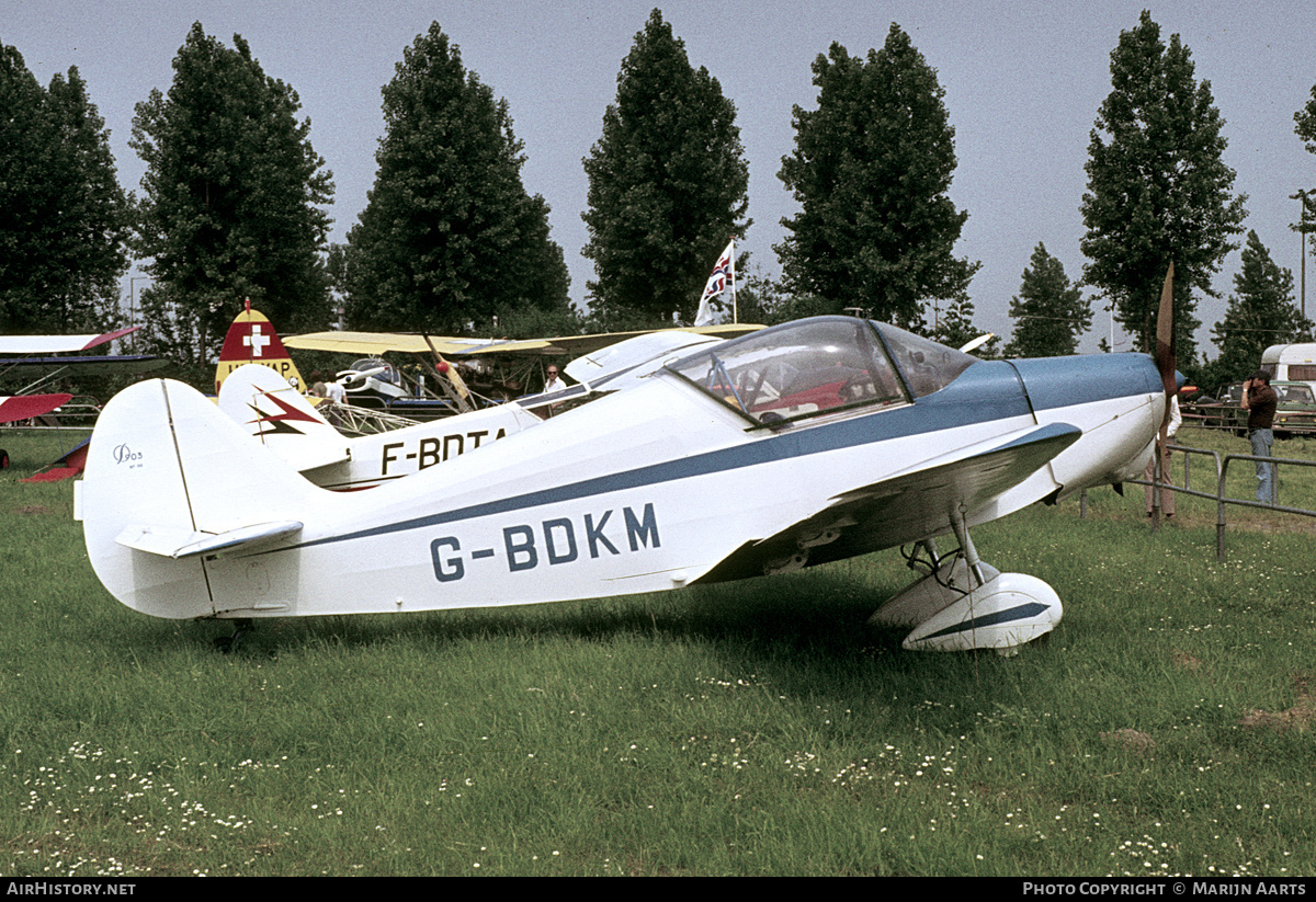 Aircraft Photo of G-BDKM | SIPA S-903 | AirHistory.net #211499