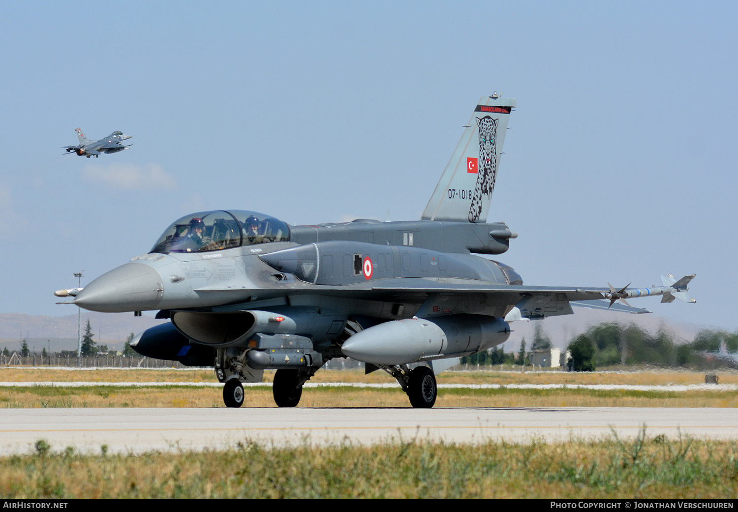 Aircraft Photo of 07-1018 | Lockheed Martin F-16D Fighting Falcon | Turkey - Air Force | AirHistory.net #211502
