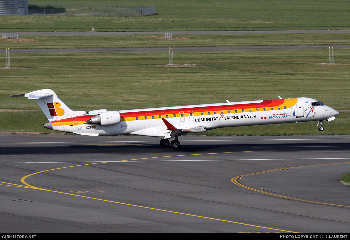 Aircraft Photo of EC-JXZ | Bombardier CRJ-900 (CL-600-2D24) | Iberia Regional | AirHistory.net #211557