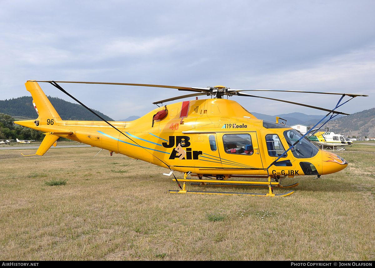 Aircraft Photo of C-GJBK | AgustaWestland AW-119 Koala | J.B. Air | AirHistory.net #211583