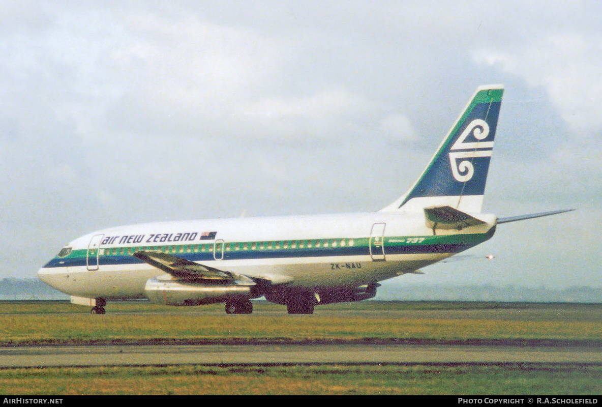 Aircraft Photo of ZK-NAU | Boeing 737-219/Adv | Air New Zealand | AirHistory.net #211585