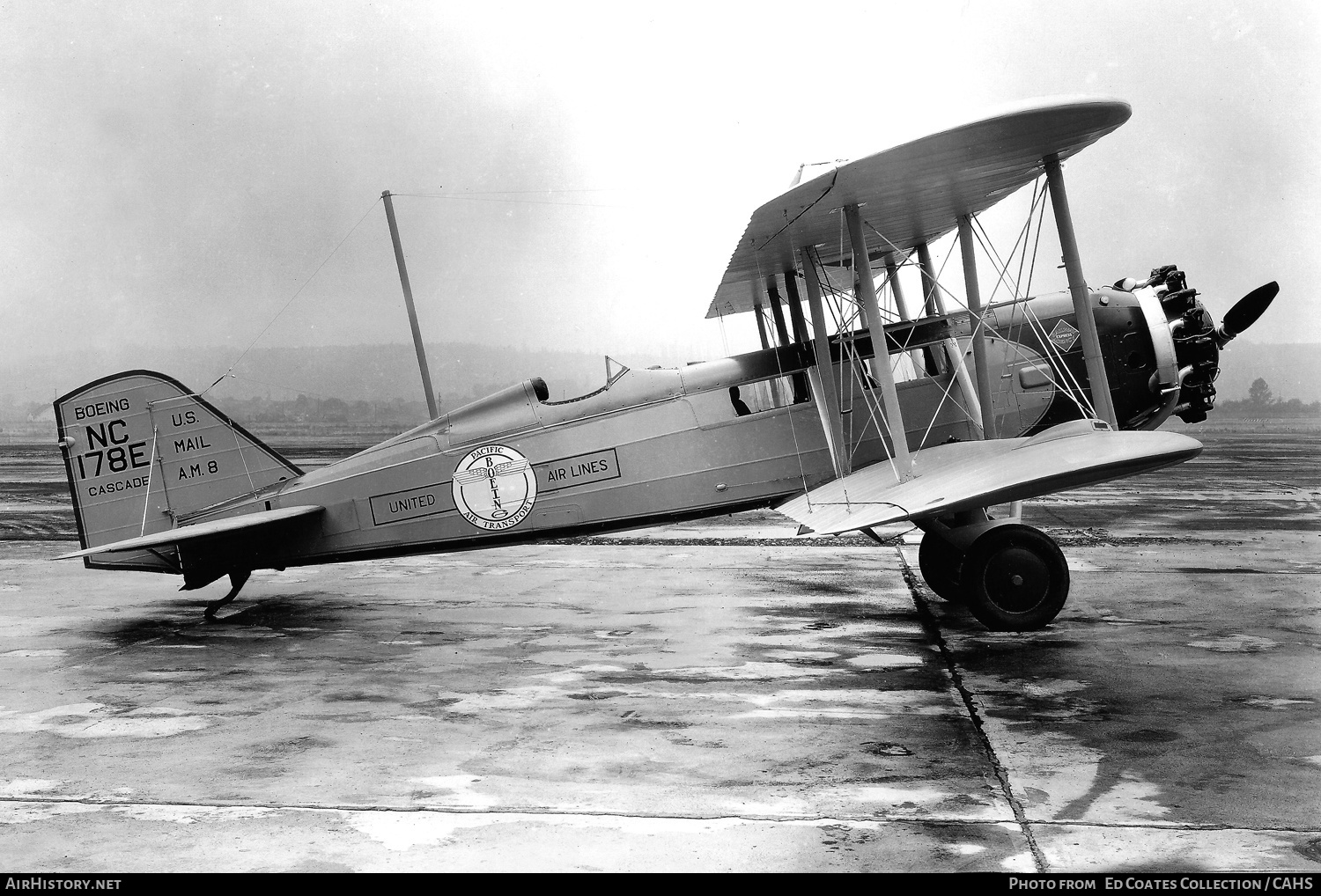 Aircraft Photo of NC178E | Boeing 40B-4 | United Air Lines | AirHistory.net #211594