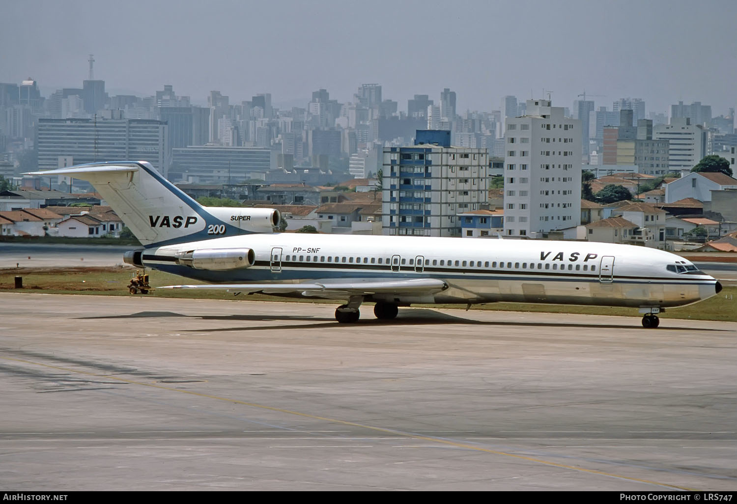 Aircraft Photo of PP-SNF | Boeing 727-2A1/Adv | VASP | AirHistory.net #211617
