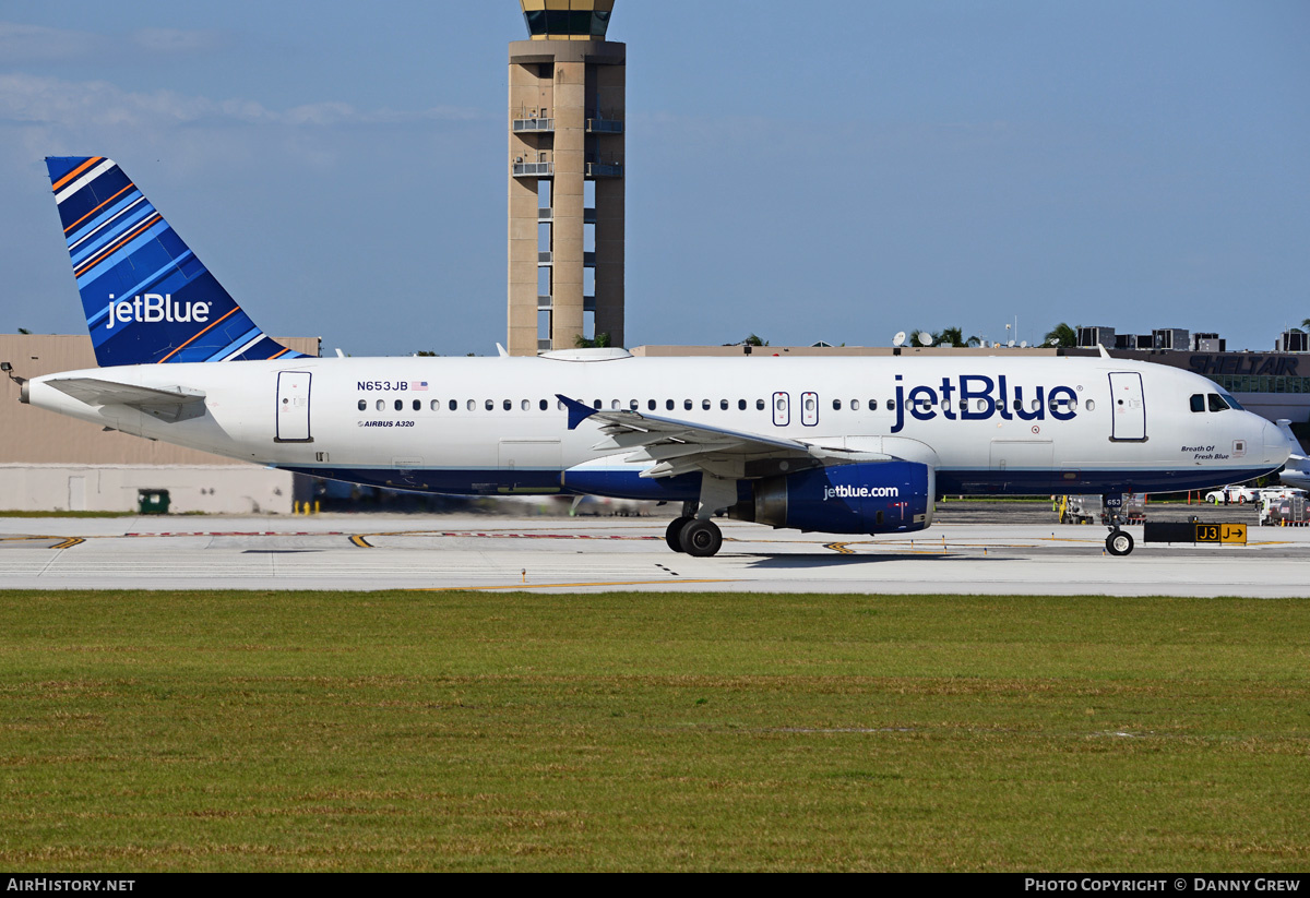 Aircraft Photo of N653JB | Airbus A320-232 | JetBlue Airways | AirHistory.net #211642