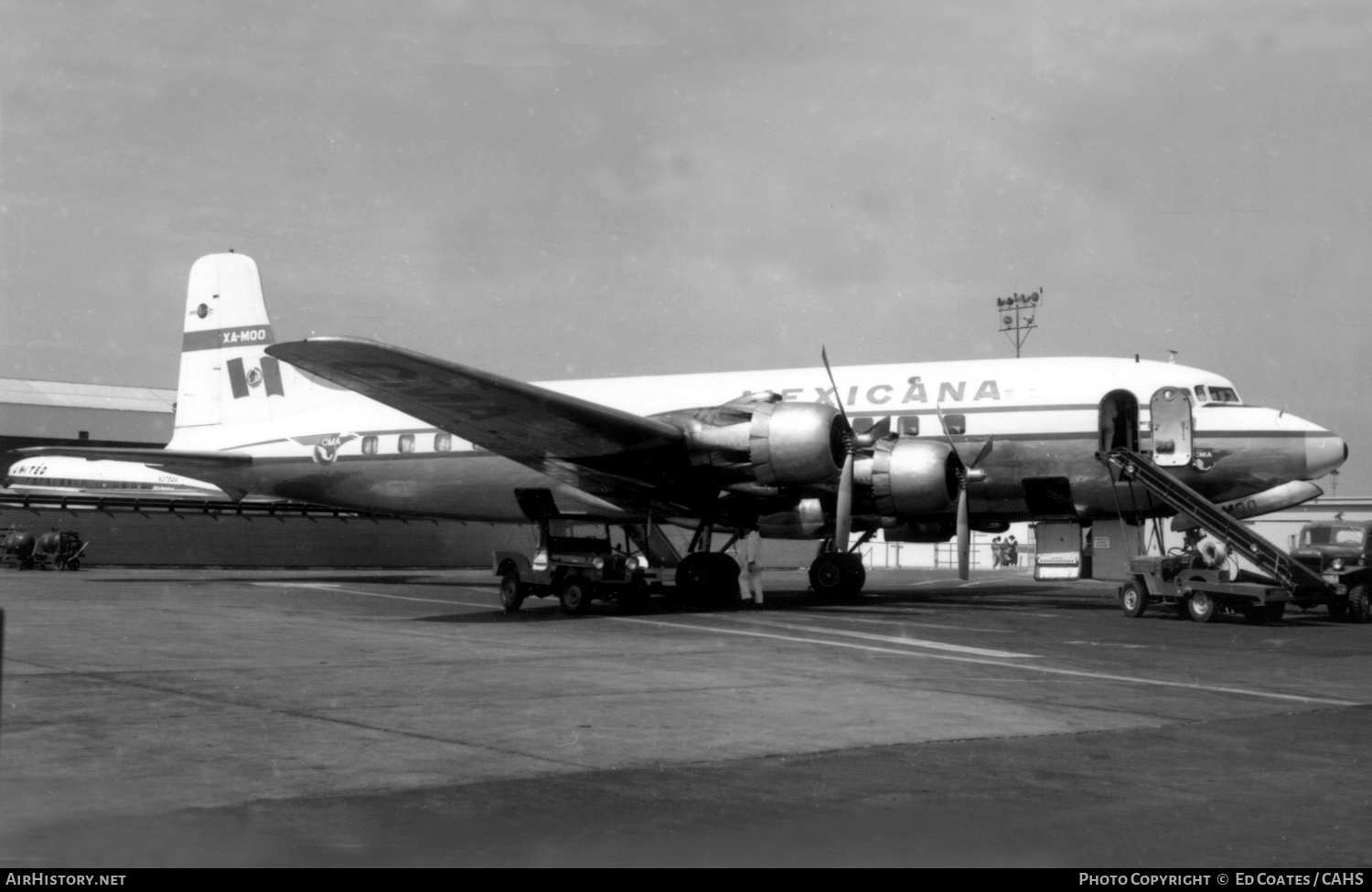 Aircraft Photo of XA-MOO | Douglas DC-6 | Compañía Mexicana de Aviación | AirHistory.net #211654