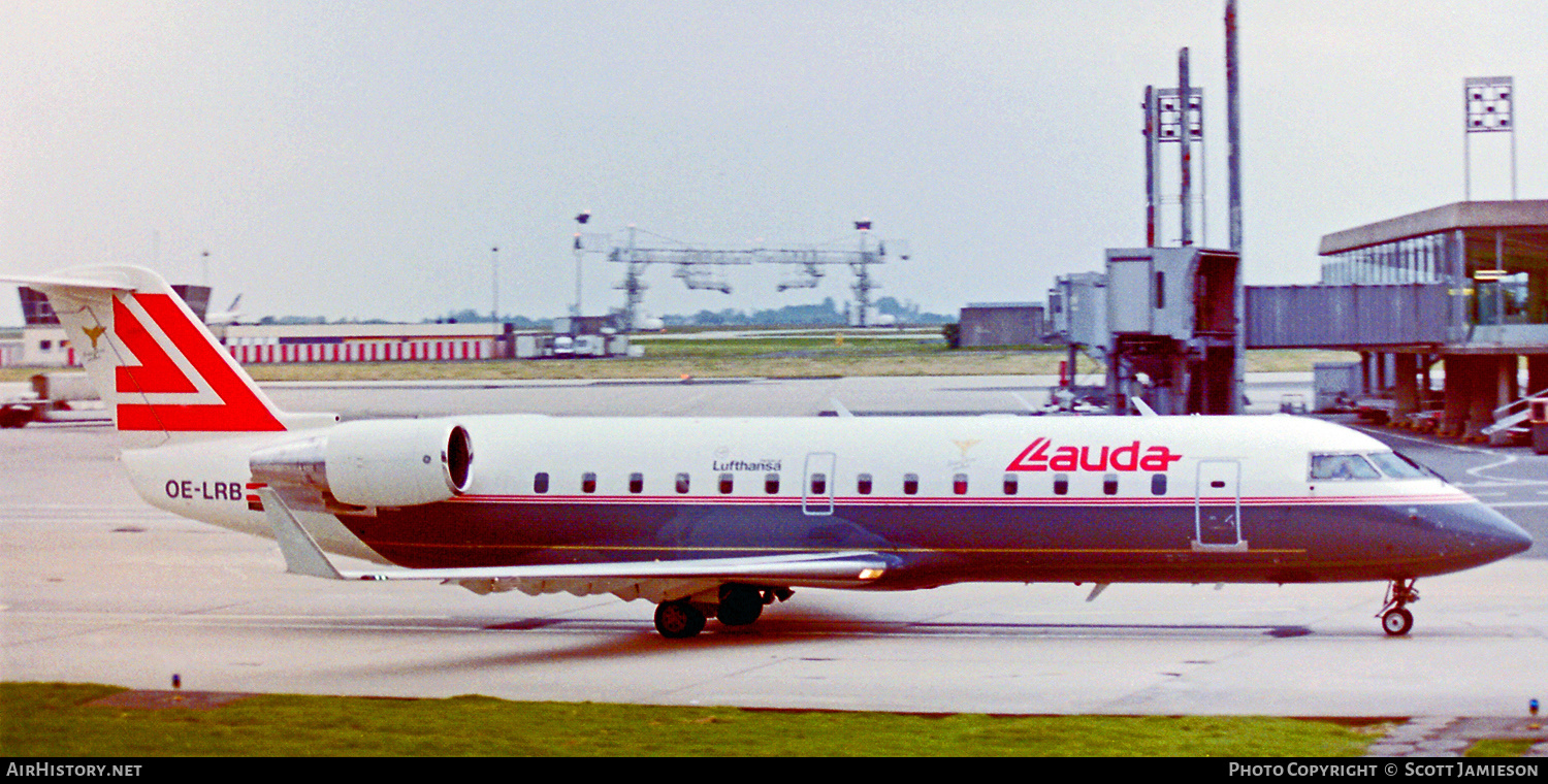 Aircraft Photo of OE-LRB | Canadair CRJ-100LR (CL-600-2B19) | Lauda Air | AirHistory.net #211656