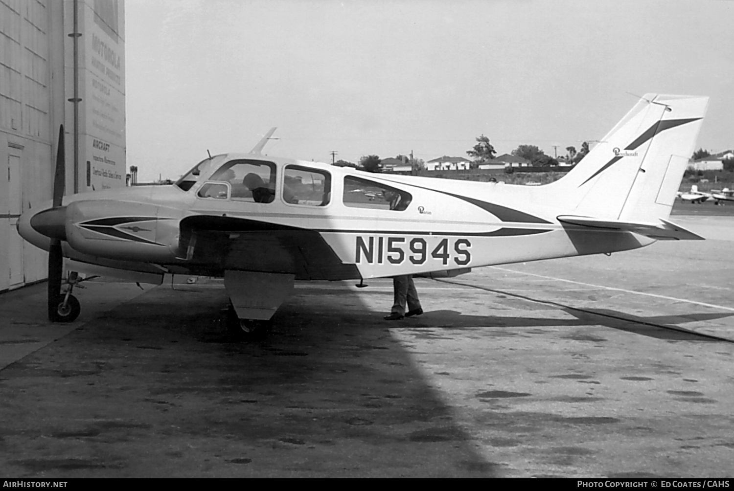 Aircraft Photo of N1594S | Beech A55 Baron (95-A55) | AirHistory.net #211663