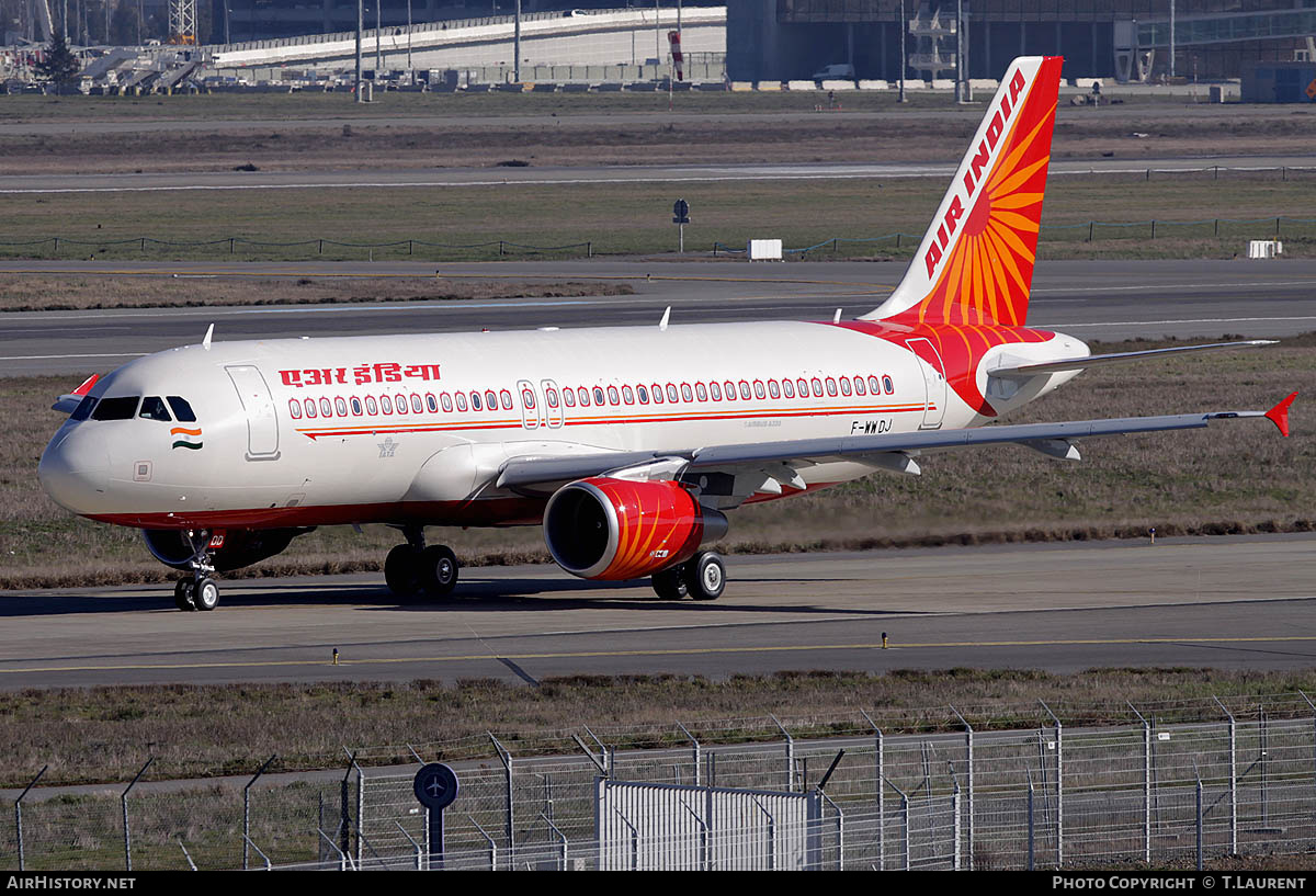 Aircraft Photo of F-WWDJ | Airbus A320-214 | Air India | AirHistory.net #211668