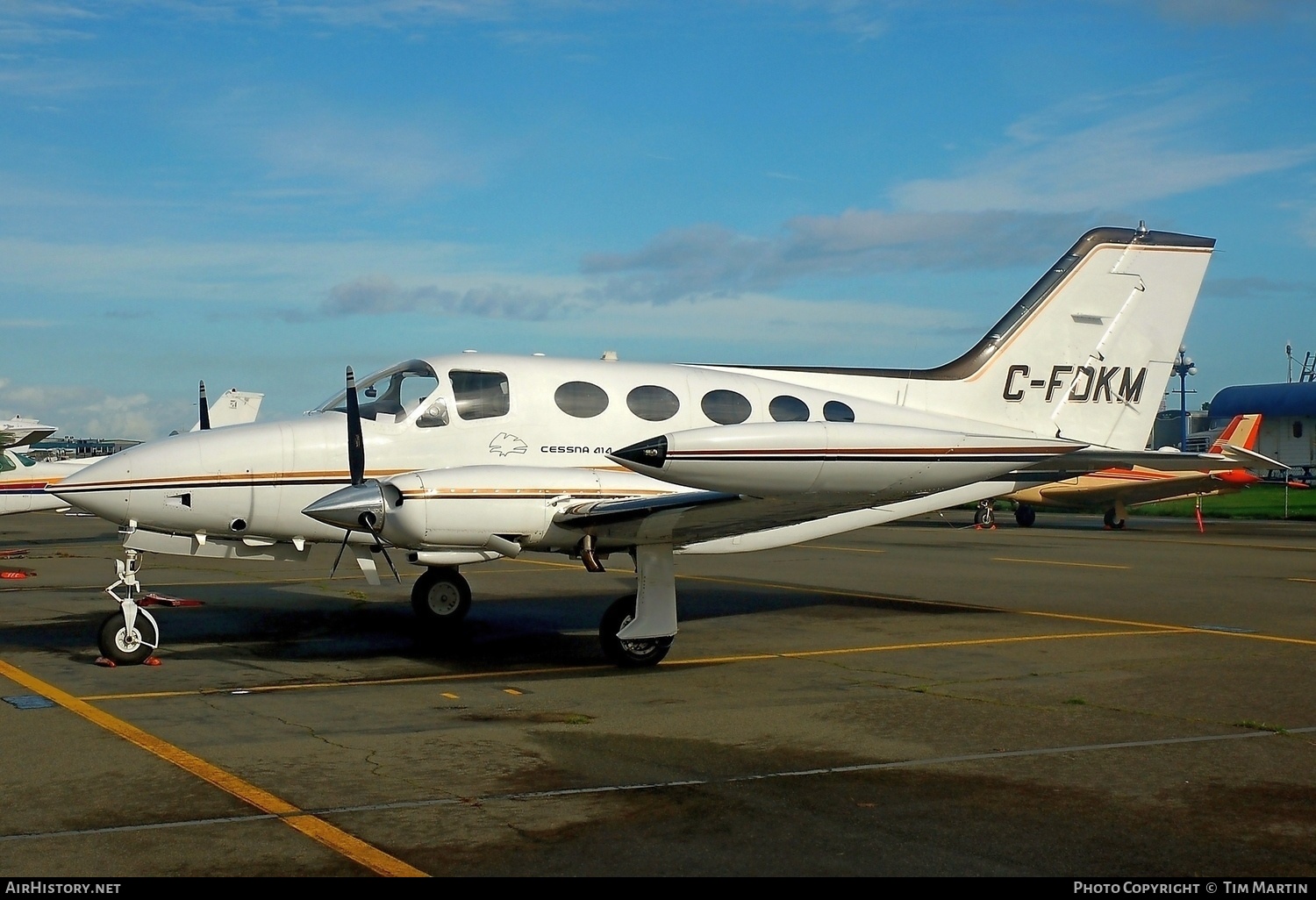 Aircraft Photo of C-FDKM | Cessna 414 | AirHistory.net #211678