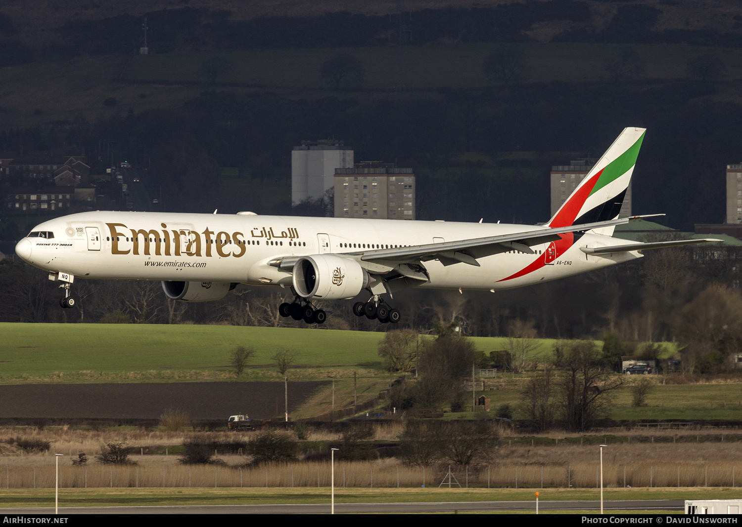 Aircraft Photo of A6-ENQ | Boeing 777-31H/ER | Emirates | AirHistory.net #211683