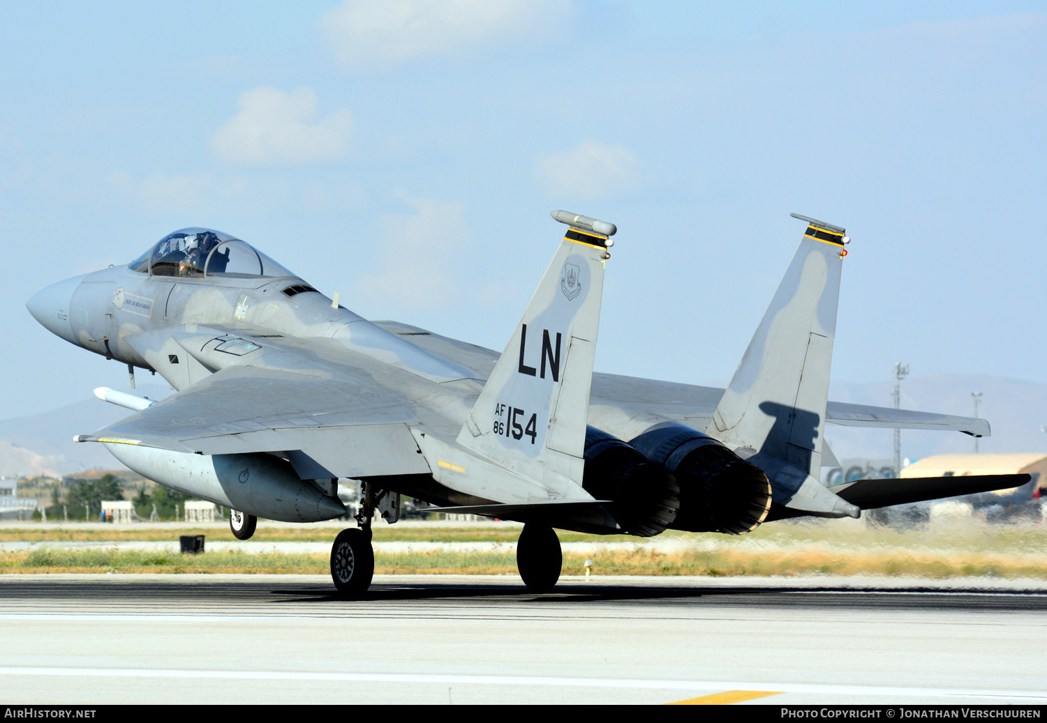 Aircraft Photo of 86-0154 / AF86-154 | McDonnell Douglas F-15C Eagle | USA - Air Force | AirHistory.net #211684