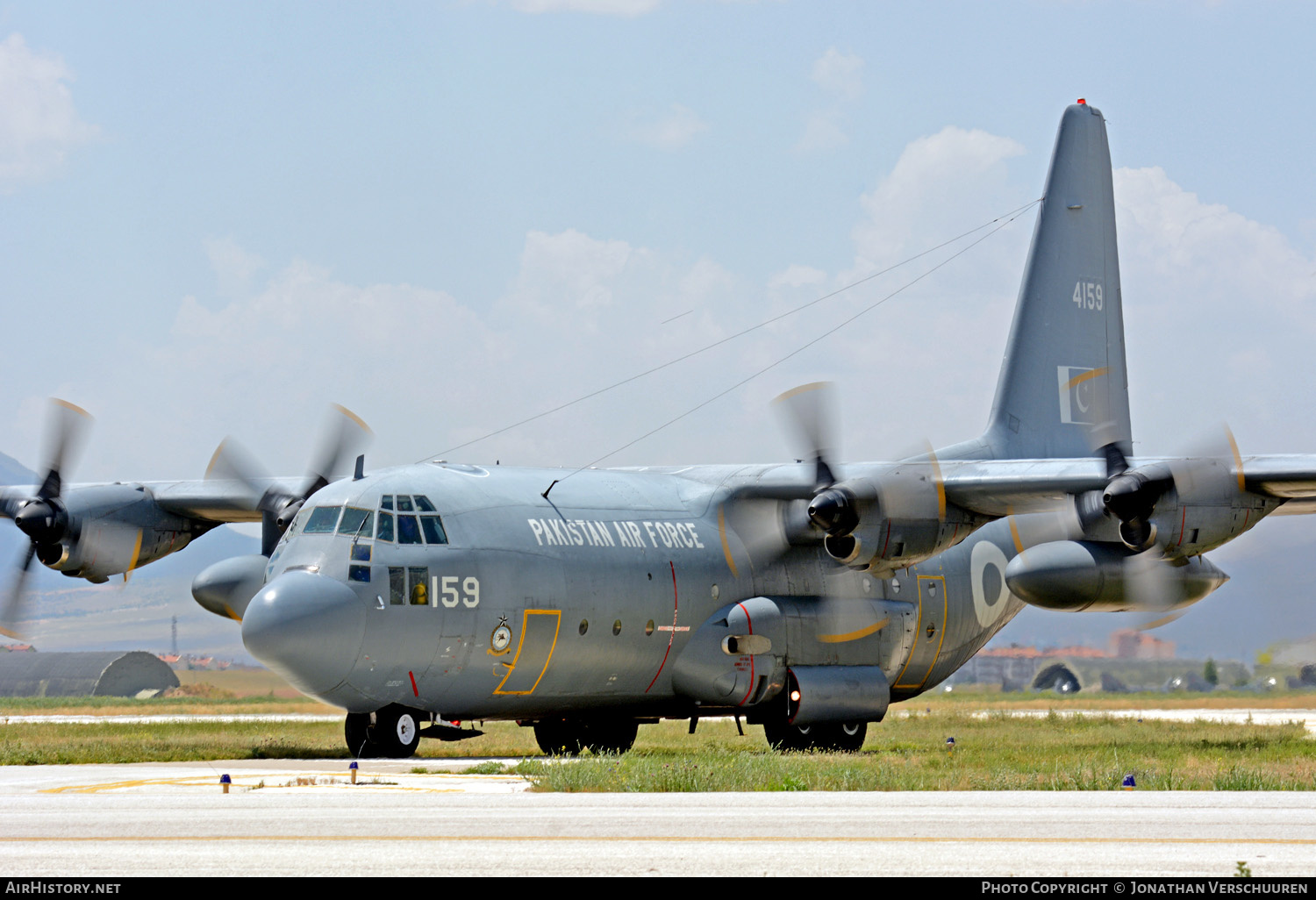 Aircraft Photo of 4159 | Lockheed C-130E Hercules (L-382) | Pakistan - Air Force | AirHistory.net #211686