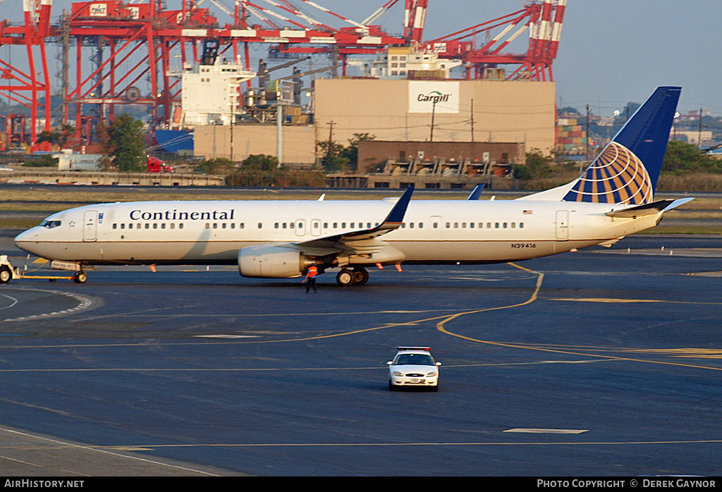 Aircraft Photo of N39416 | Boeing 737-924/ER | Continental Airlines | AirHistory.net #211706