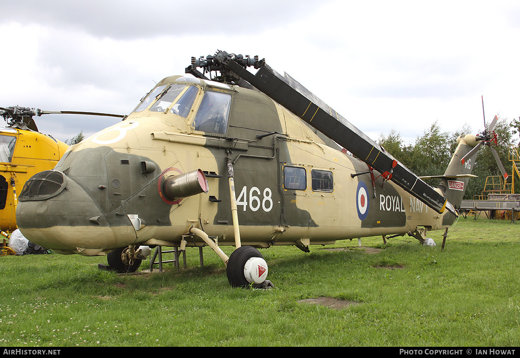 Aircraft Photo of XT480 | Westland WS-58 Wessex HU.5 | UK - Navy | AirHistory.net #211709