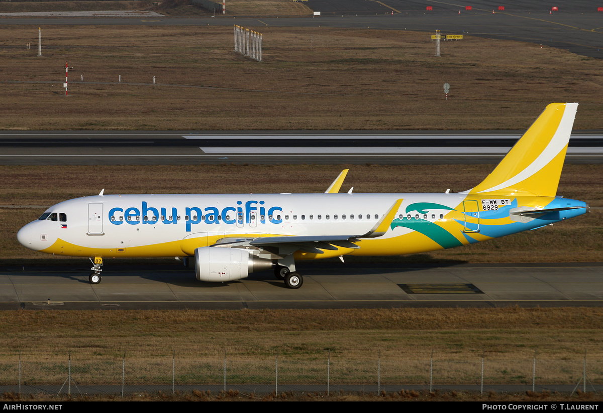 Aircraft Photo of F-WWBT | Airbus A320-214 | Cebu Pacific Air | AirHistory.net #211710