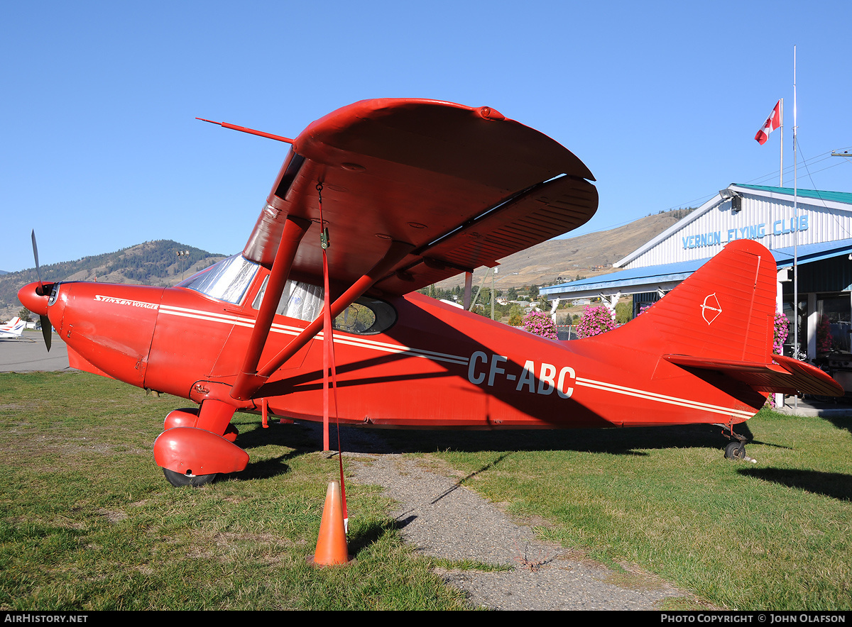 Aircraft Photo of CF-ABC | Stinson 108-3 | AirHistory.net #211712