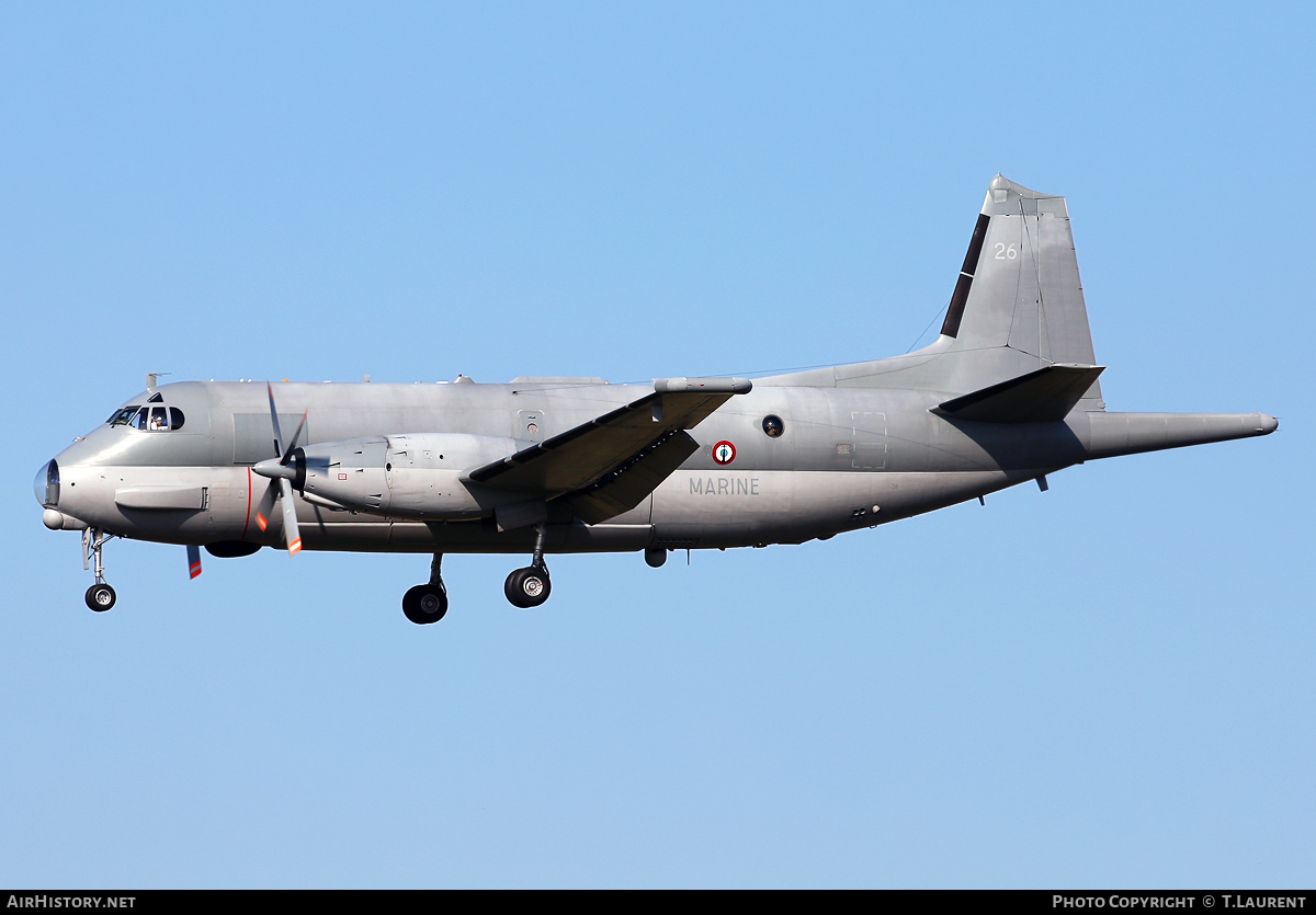 Aircraft Photo of 26 | Dassault ATL-2 Atlantique 2 | France - Navy | AirHistory.net #211716