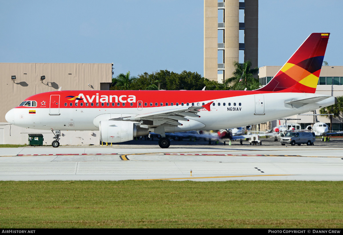 Aircraft Photo of N691AV | Airbus A319-112 | Avianca | AirHistory.net #211726