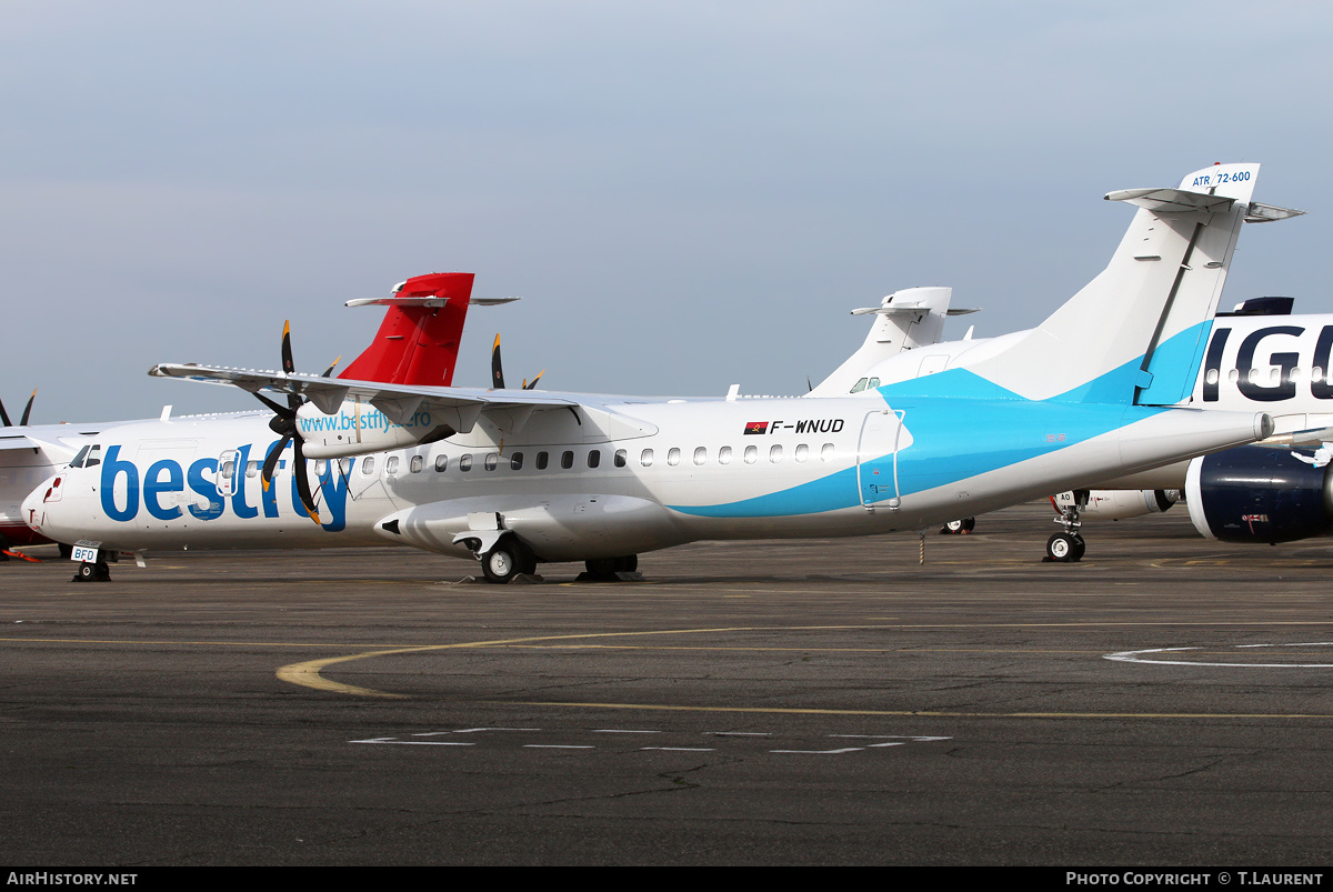 Aircraft Photo of F-WNUD | ATR ATR-72-600 (ATR-72-212A) | BestFly | AirHistory.net #211741