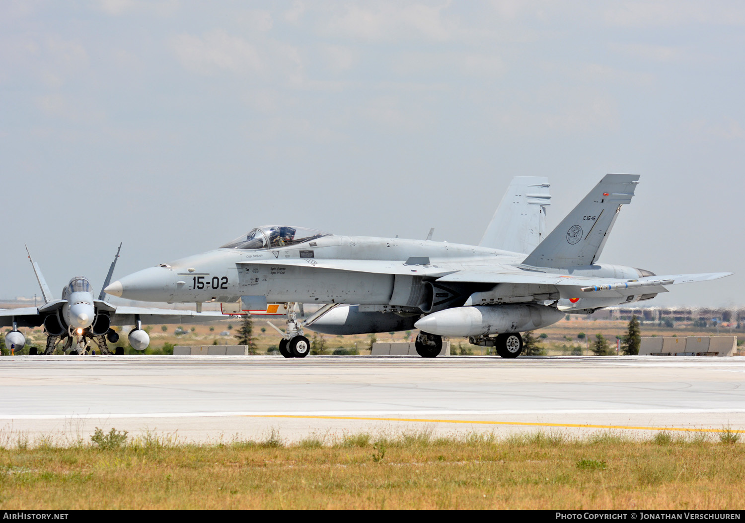 Aircraft Photo of C15-15 | McDonnell Douglas EF-18A Hornet | Spain - Air Force | AirHistory.net #211753