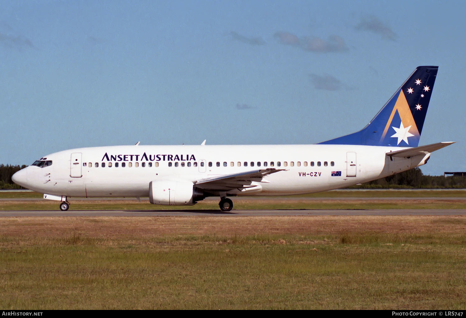 Aircraft Photo of VH-CZV | Boeing 737-33A | Ansett Australia | AirHistory.net #211754
