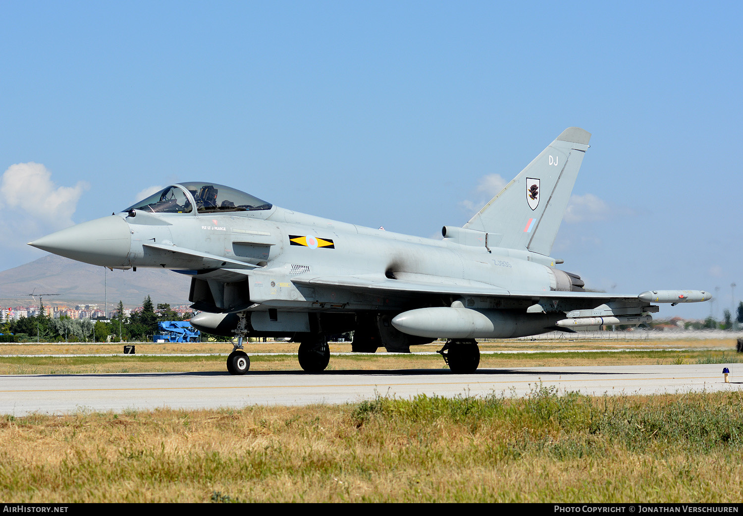 Aircraft Photo of ZJ935 | Eurofighter EF-2000 Typhoon FGR4 | UK - Air Force | AirHistory.net #211756